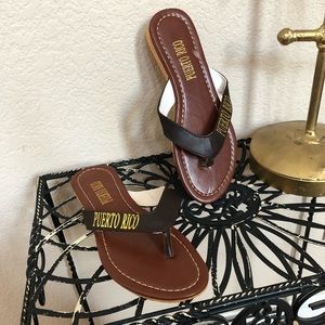 NWOT Flip Flops from Puerto Rico